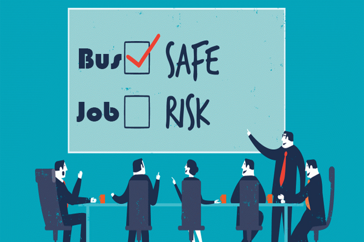 ব্যবসা নয়, চাকরীই বেশি ঝুকিপূর্ণ