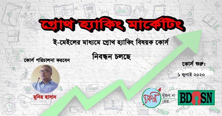 ই-মেইল গ্রোথ হ্যাকিং মার্কেটিং-এর কোর্স : দ্বিতীয় ব্যাচের নিবন্ধন চলছে